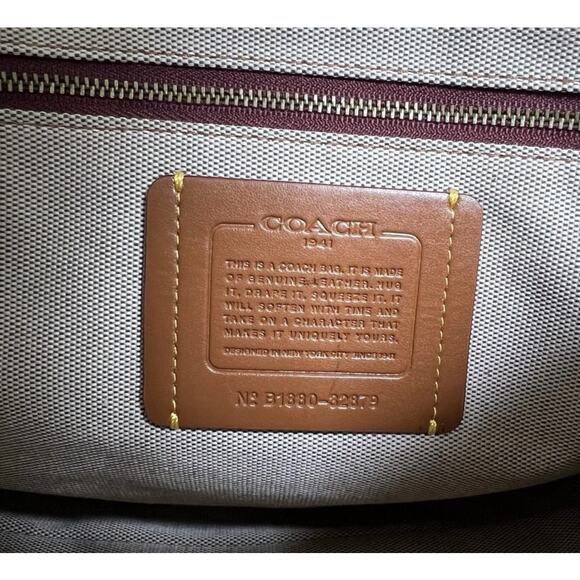 COACH ROGUE 30 1941 LEOPARD PATCHWORK NWOT - Picture 8 of 8